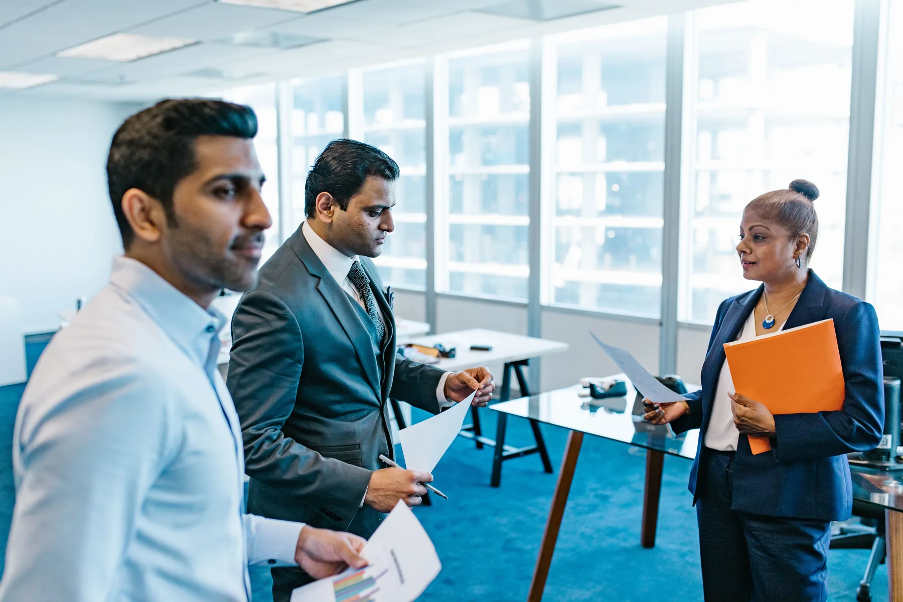 Indian HR and business leaders reviewing workforce operations